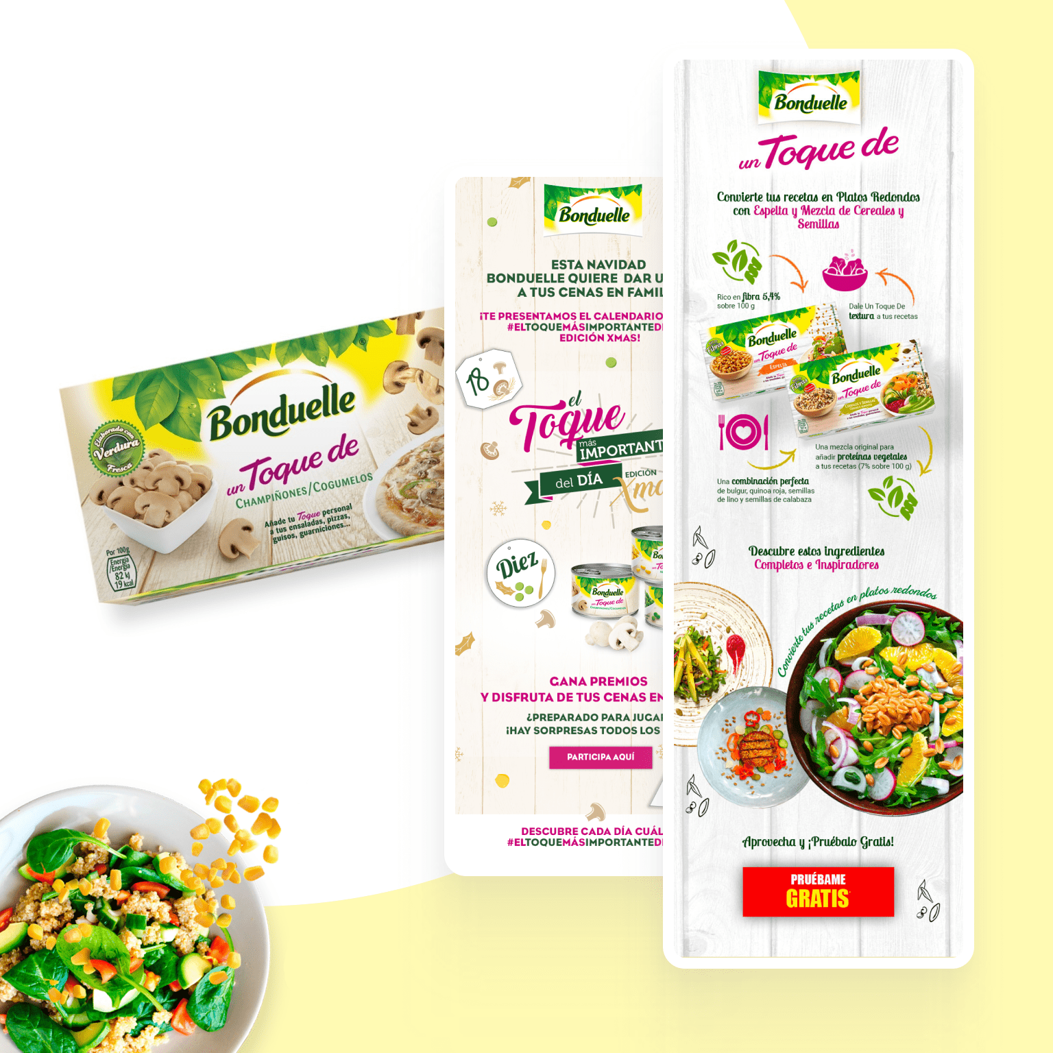 Diseño Newsletter Bonduelle